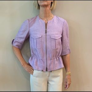 Worth Linen short sleeve jacket